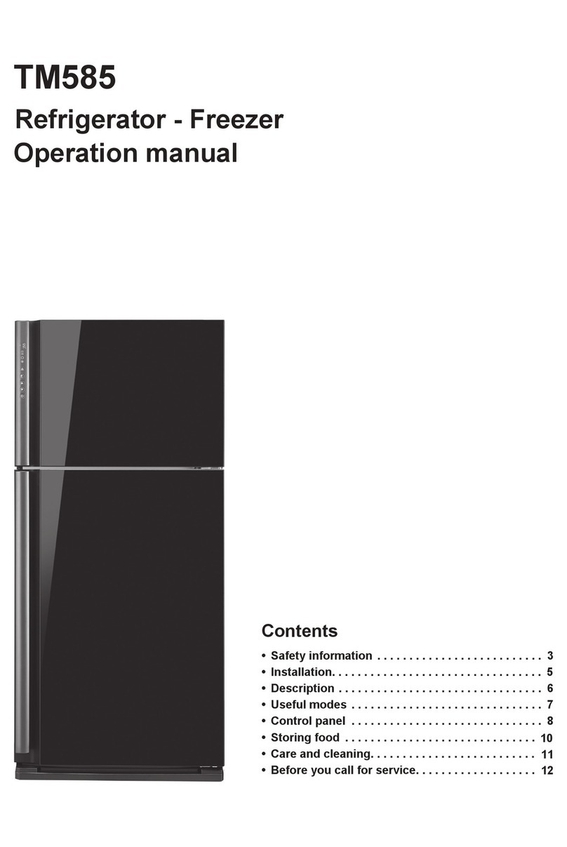 Sharp TM585 User manual