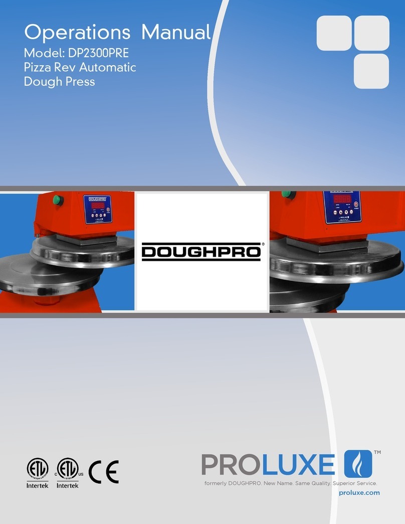 Proluxe Doughpro DP2300PRE User manual