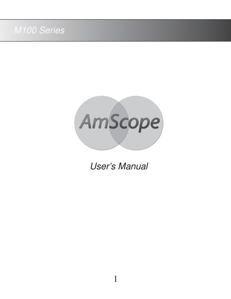 AmScope M100 Series user manual