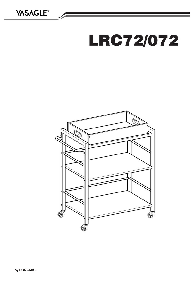 Songmics Vasagle LRC72/07 manual Songmics Vasagle LRC72/07 manual