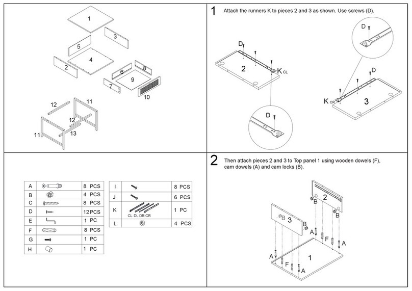 Baxton Studio WES-003 manual