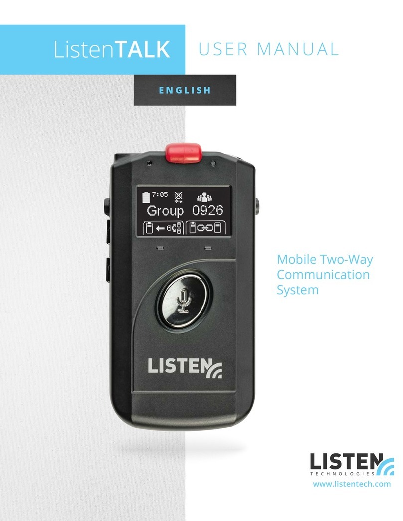 Listen ListenTALK LKS-10-A1 User manual