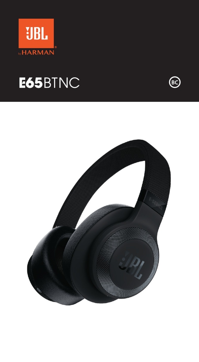 Harman JBL E65BTNC User manual