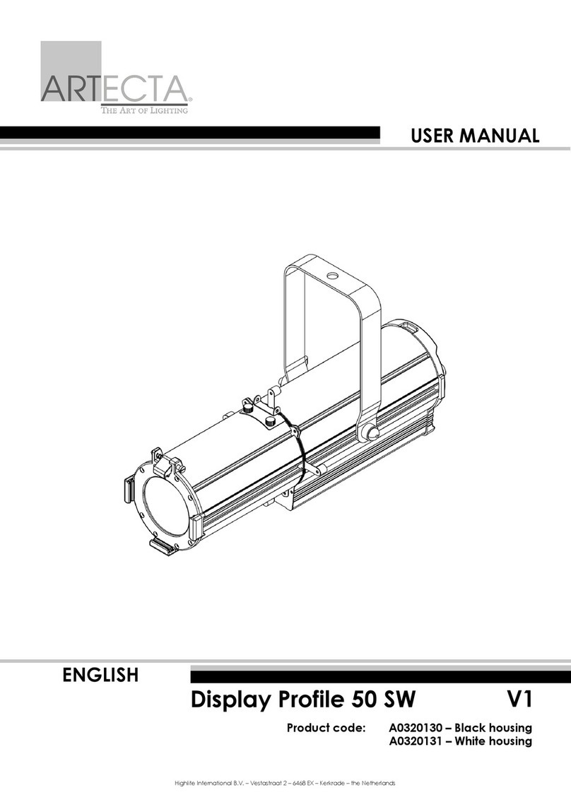 Artecta A0320130 user manual