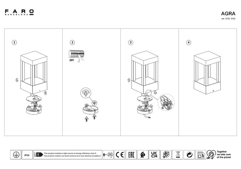 Faro Barcelona AGRA User manual