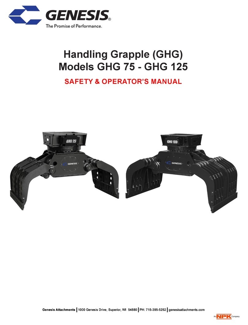 Genesis GHG 125 User manual