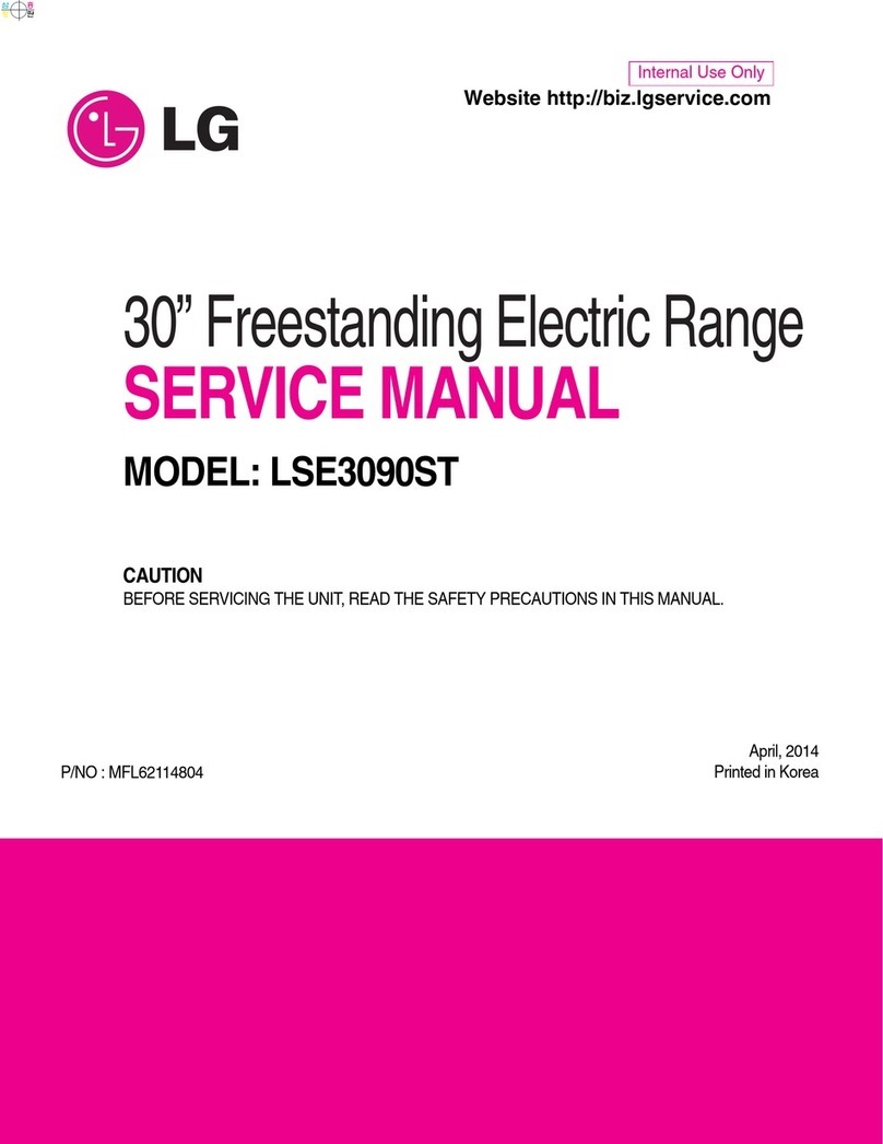LG LSE3090ST User manual