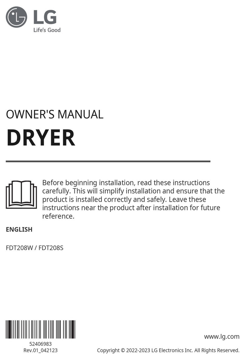 LG FDT208W User manual