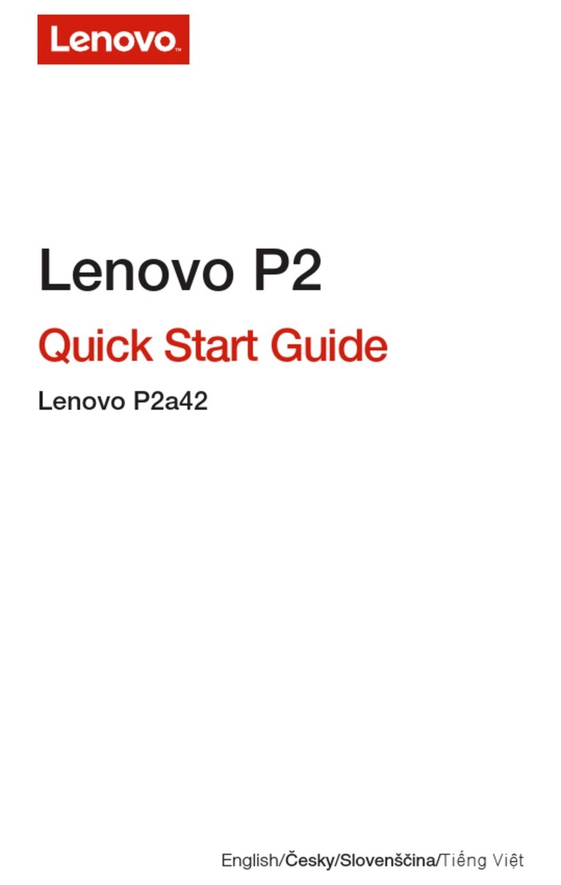 Lenovo P2 User manual Lenovo P2 User manual