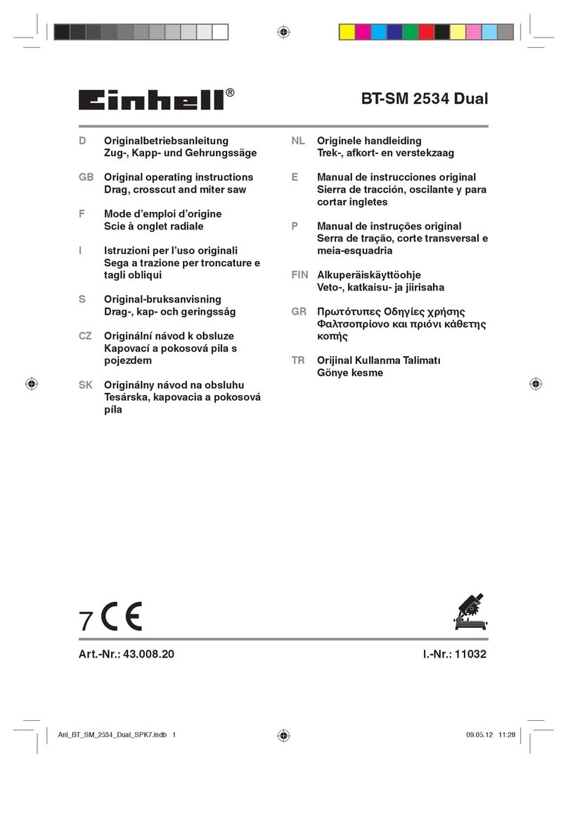 EINHELL BT-SM 2534 Dual Original operating instructions