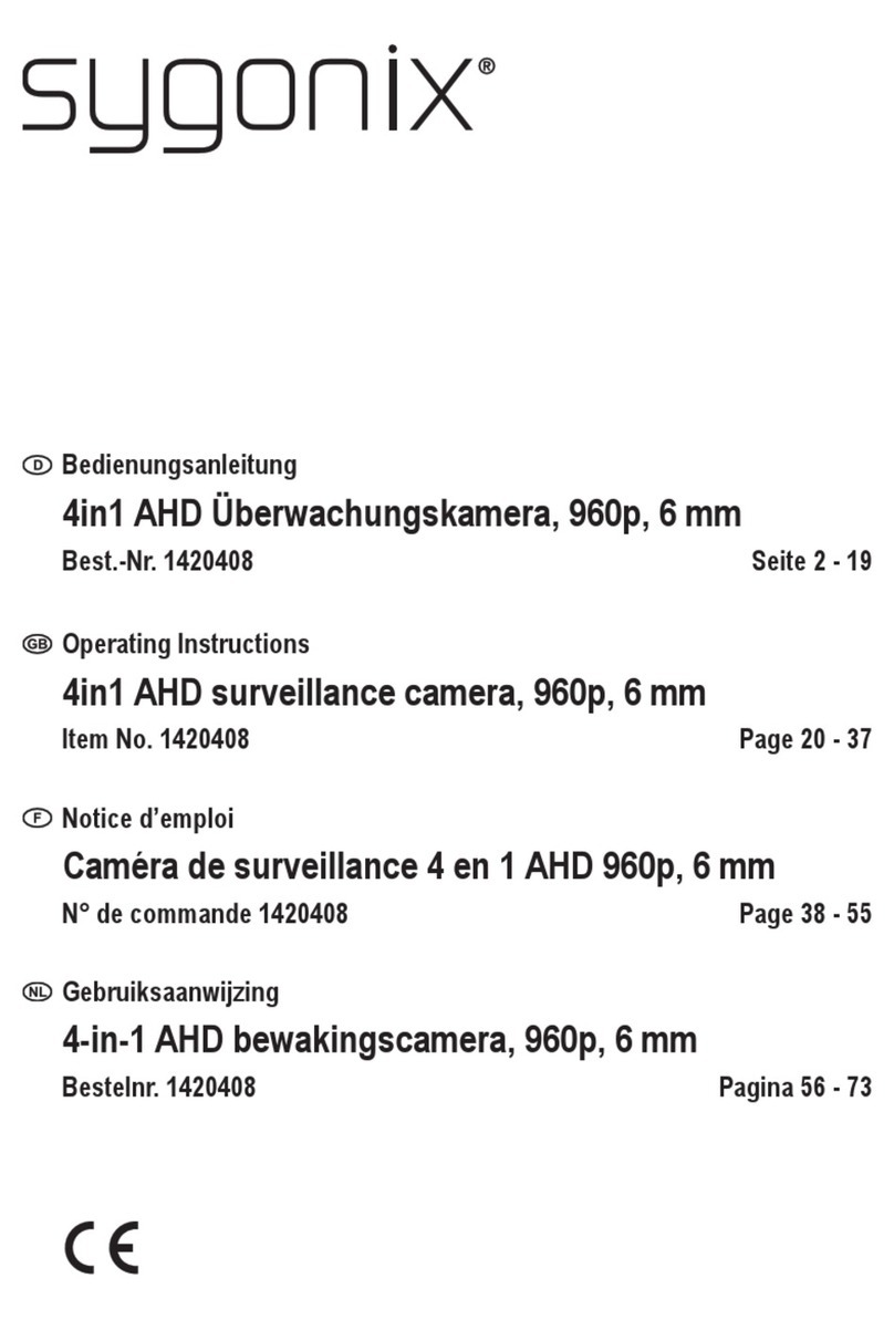 Sygonix 1420408 operating instructions