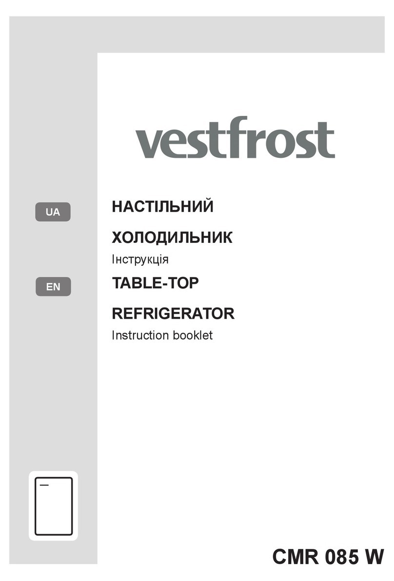 Vestfrost CMR 085 W User manual