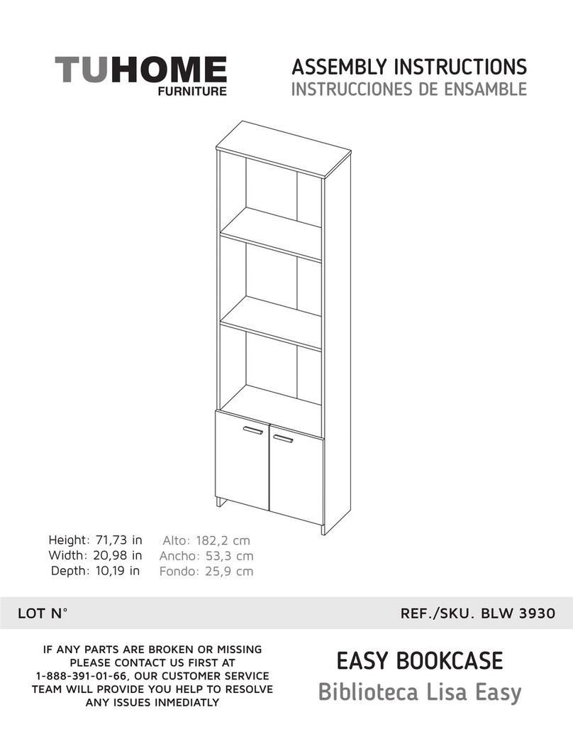 TUHOME Furniture EASY BLW 3930 Assembly instructions TUHOME Furniture EASY BLW 3930 Assembly instructions