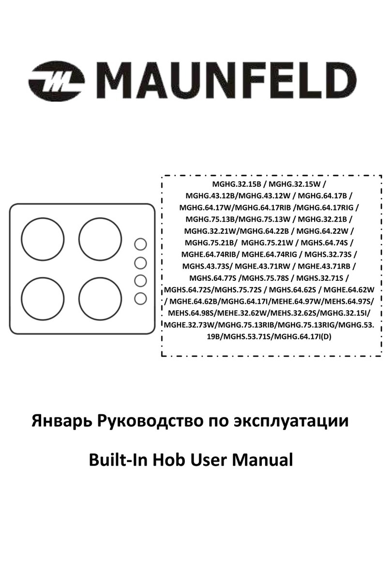 Maunfeld MGHG.32.15B User manual
