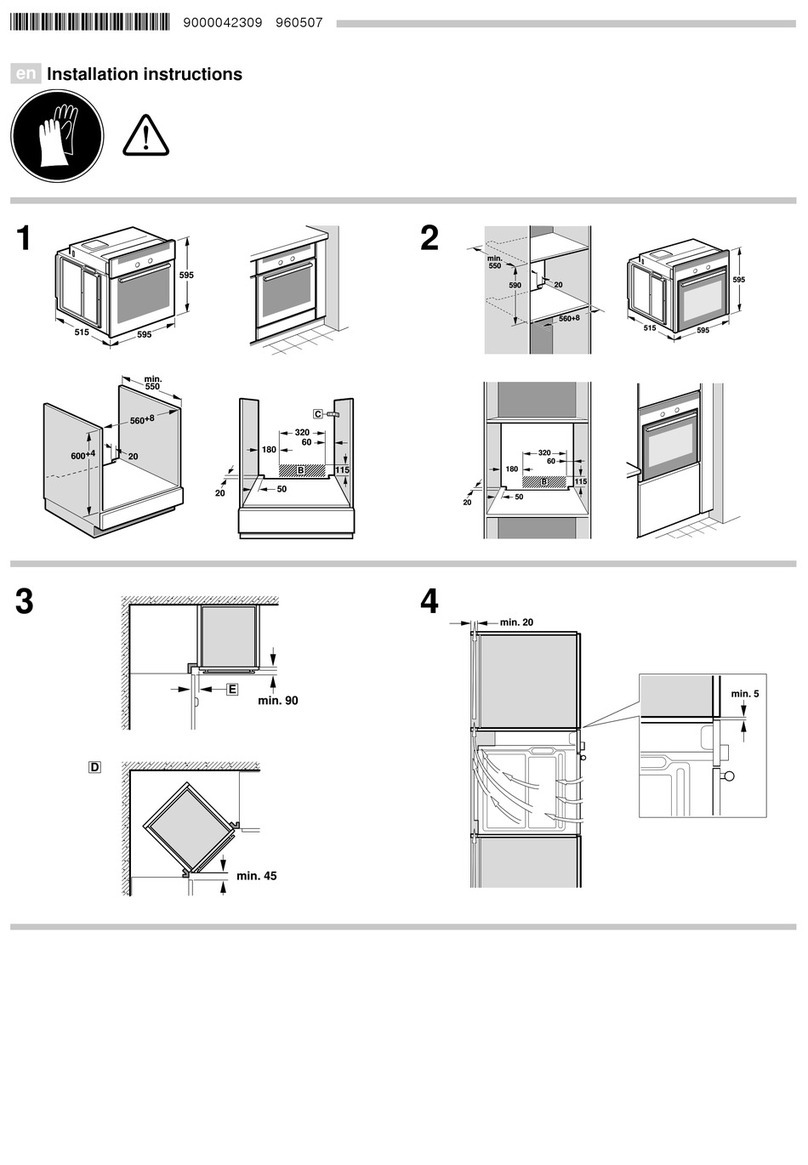 Bosch HBA63B152B/01 User manual