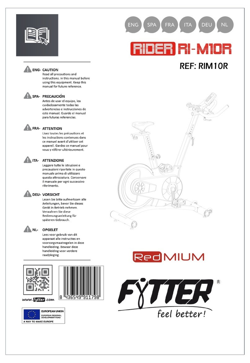 FYTTER Redmium Rider RI-M10R User manual