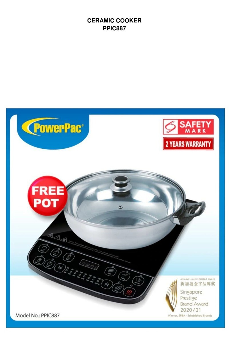 PowerPac PPIC887 User manual