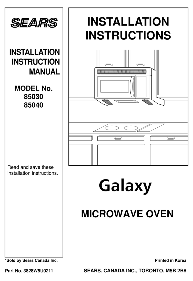 Sears Galaxy 85030 Service manual Sears Galaxy 85030 Service manual