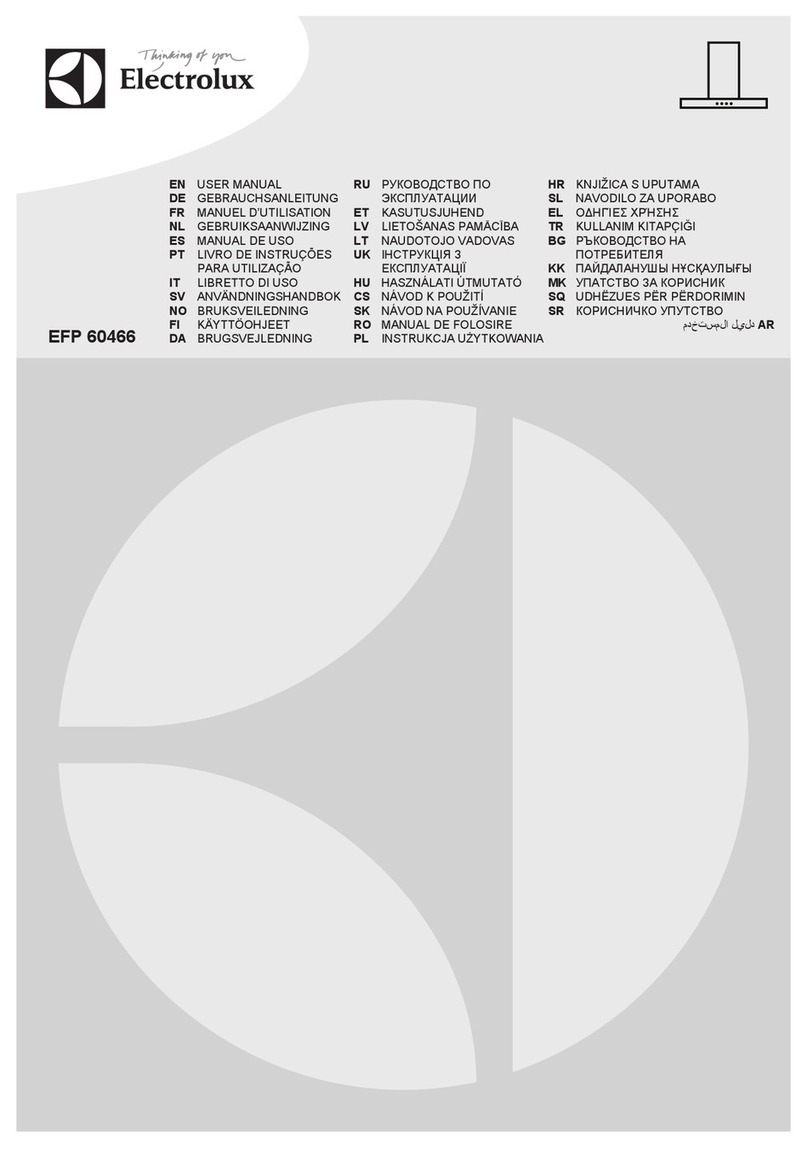 Electrolux EFP 60466 user manual