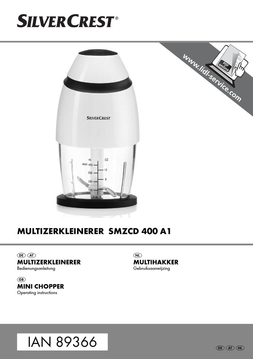 Silvercrest SMZCD 400 A1 User manual