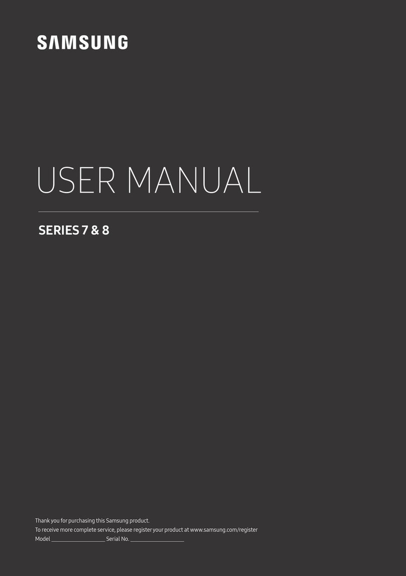 Samsung UA55MU7500 User manual