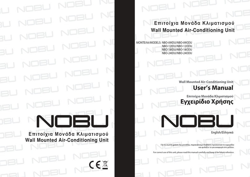 Nobu NBO-24IDU User manual