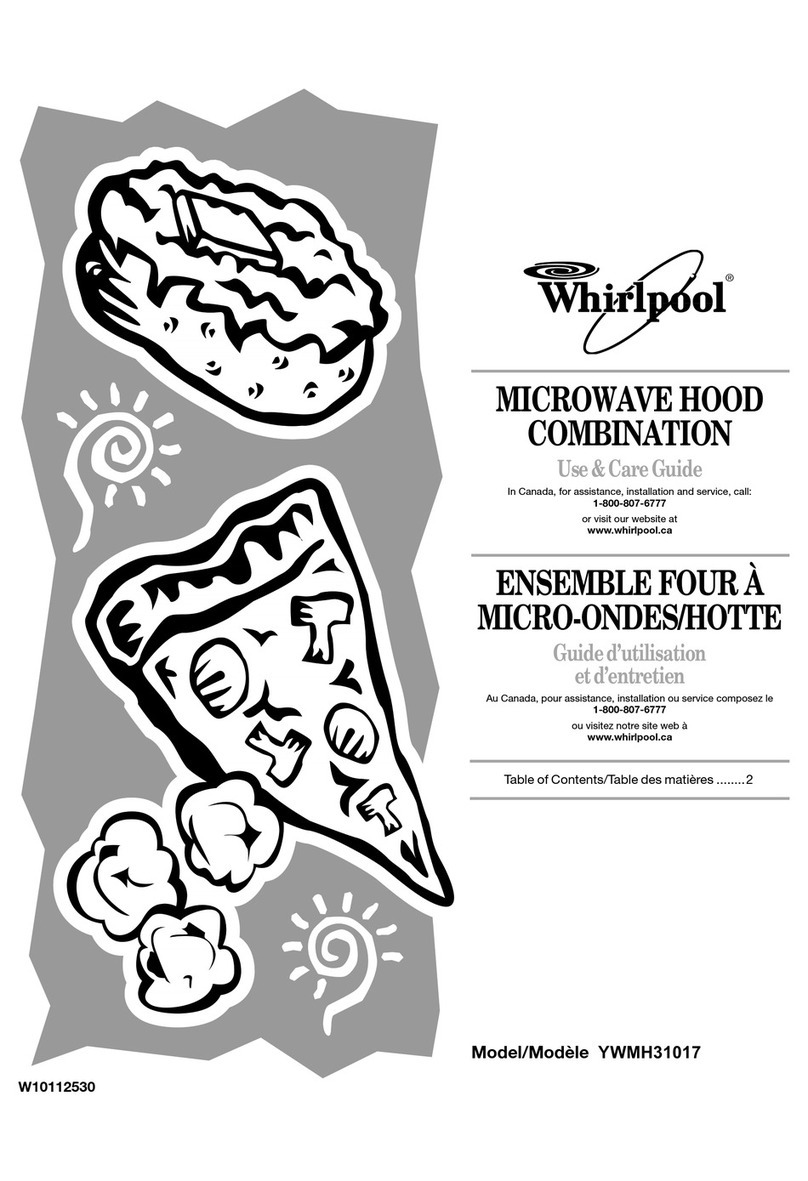 Whirlpool YWMH31017 User manual