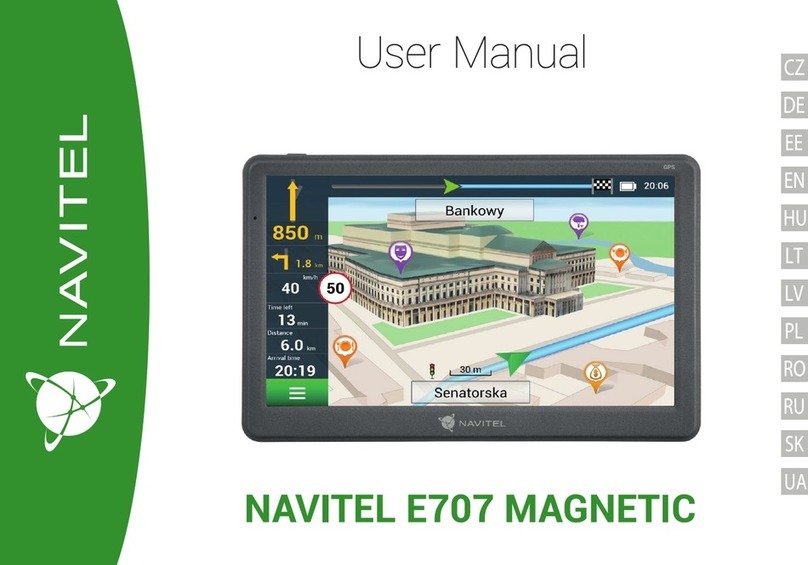 Navitel E707 MAGNETIC user manual