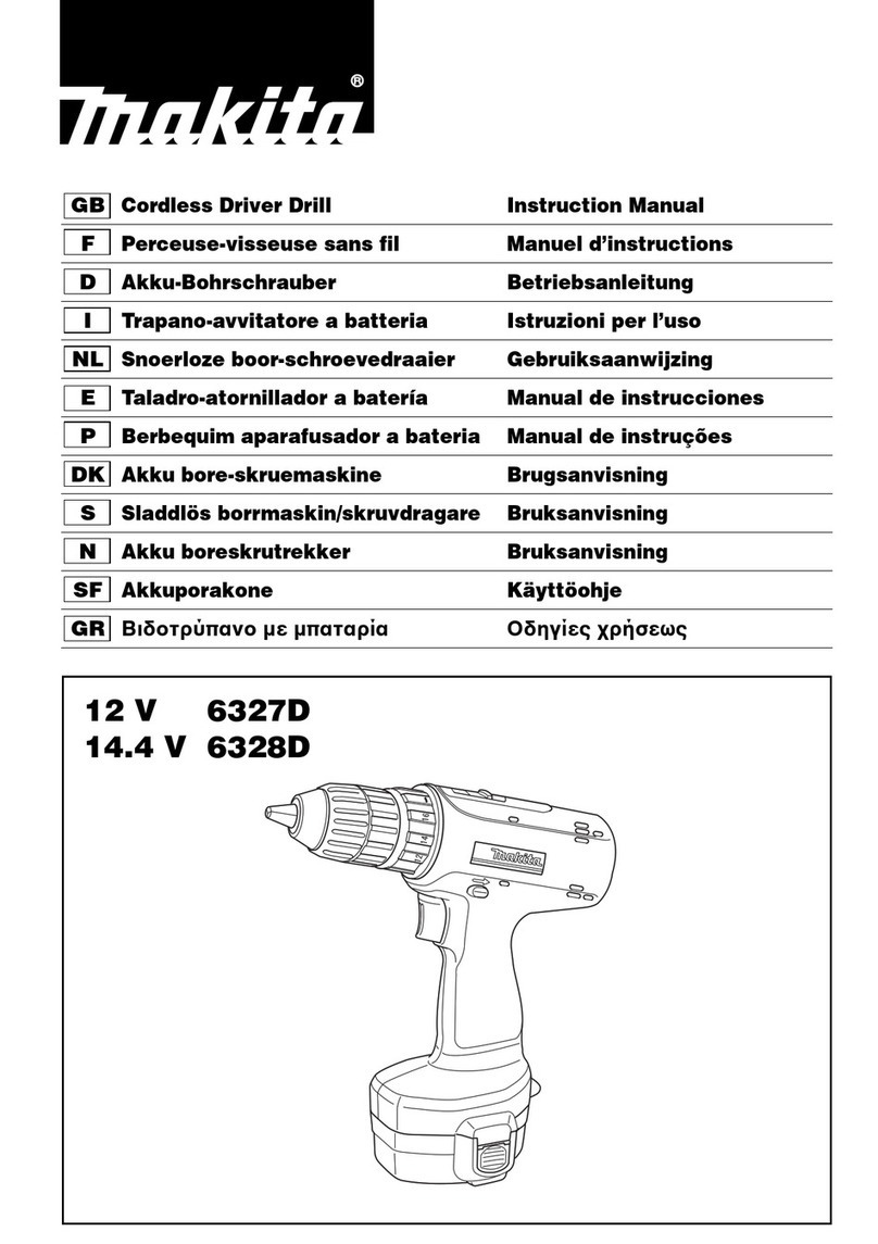 Makita 6328D User manual