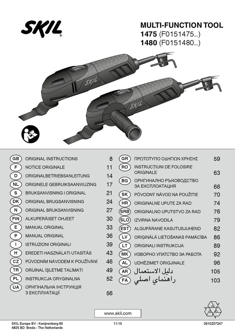 Skil 1475 instructions