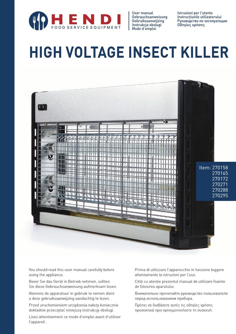 Hendi 270165 user manual