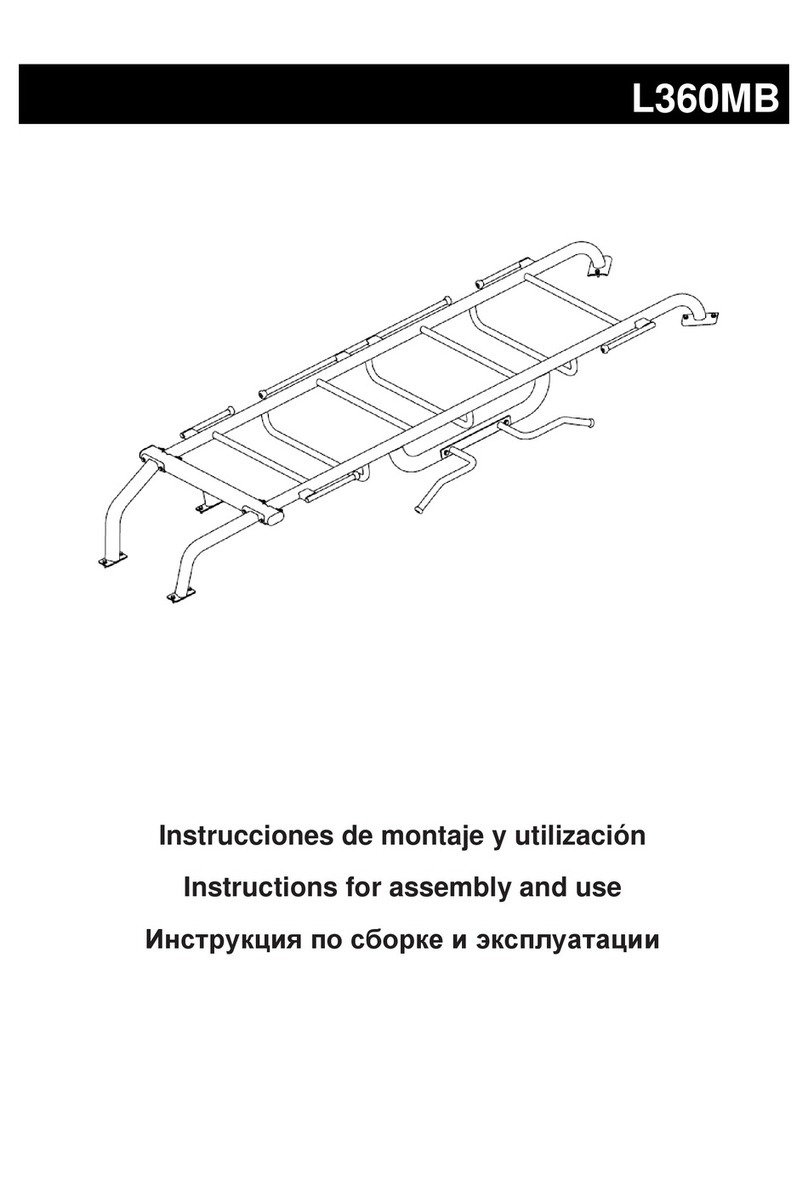 BH FITNESS L360MB Instructions for assembly and use