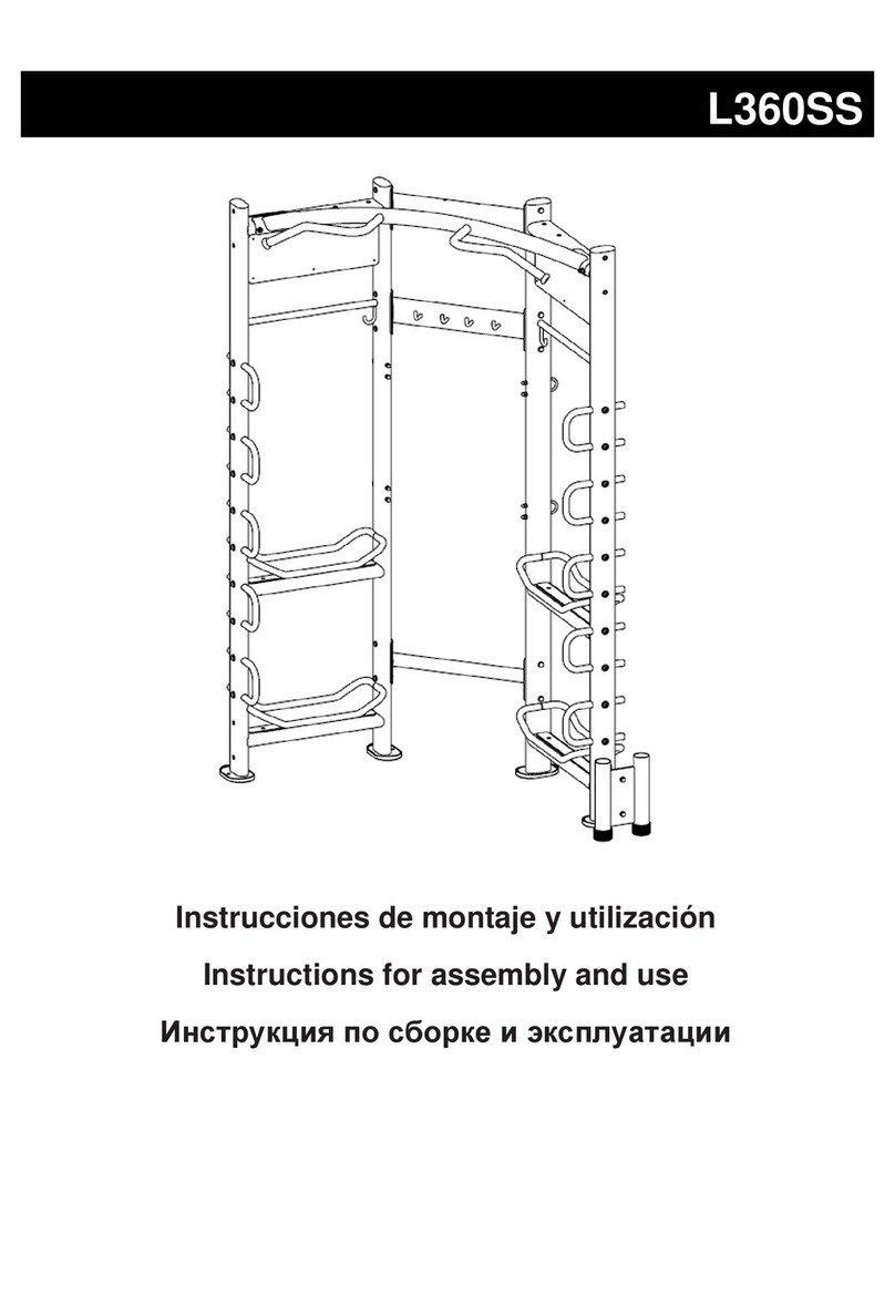 BH FITNESS L360SS Instructions for assembly and use BH FITNESS L360SS Instructions for assembly and use