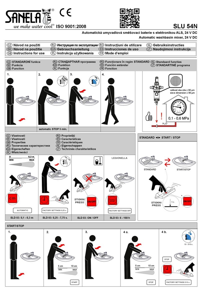 Sanela SLU 54N Instructions for use
