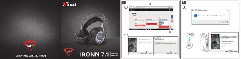Trust GXT IRONN 7.1 Advanced manual