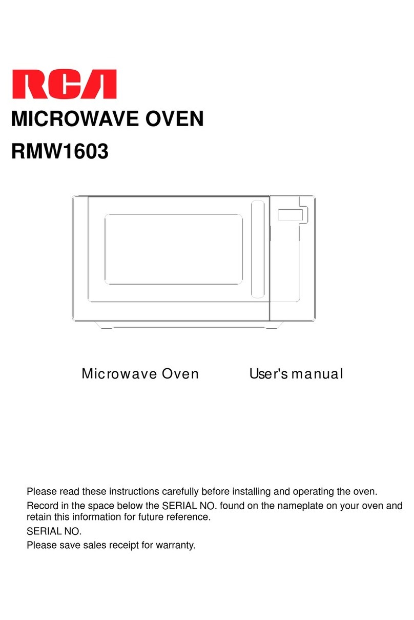 RCA RMW1603 user manual