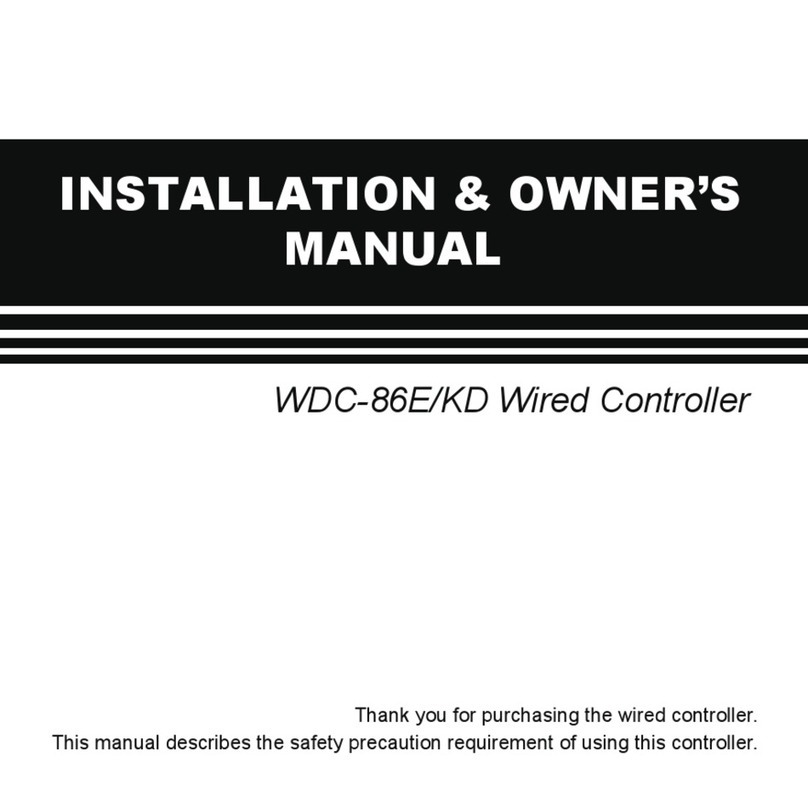 Midea WDC-86E/KD Operating instructions