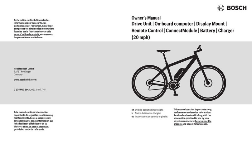 Bosch BDU314Y User manual