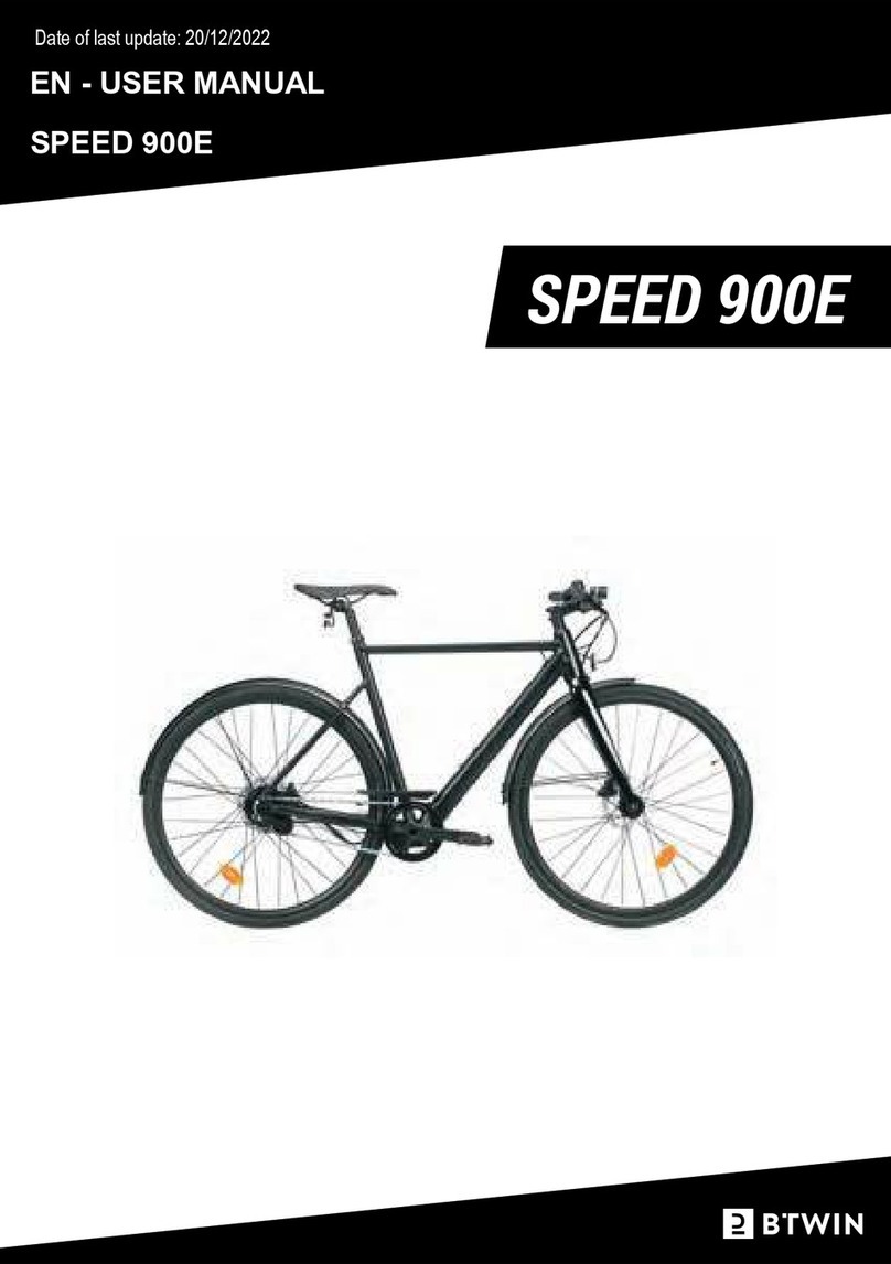 Btwin SPEED 900E user manual