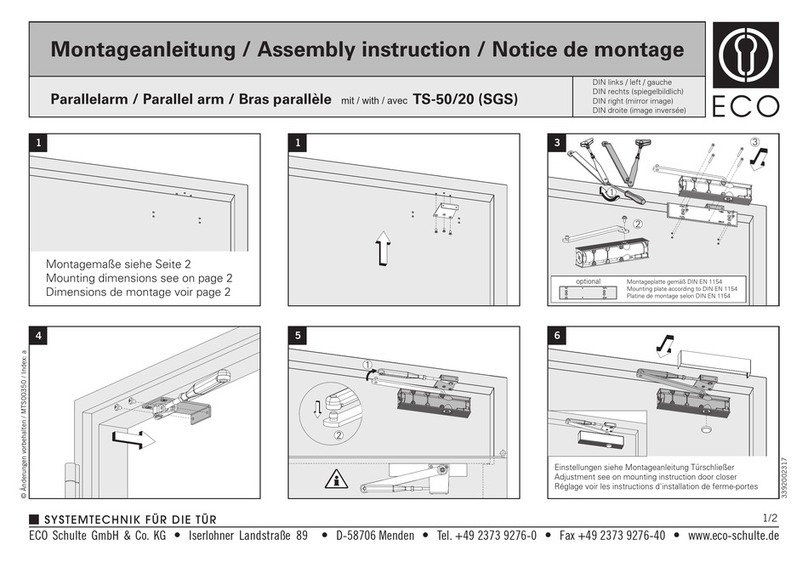 Eco TS-50 Assembly instruction