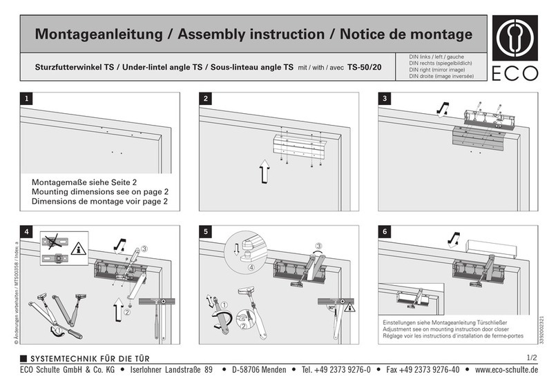 Eco TS-50 Assembly instruction