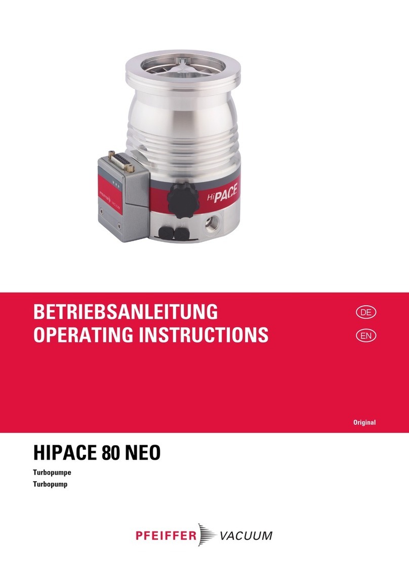 Pfeiffer Vacuum HIPACE 80 NEO operating instructions