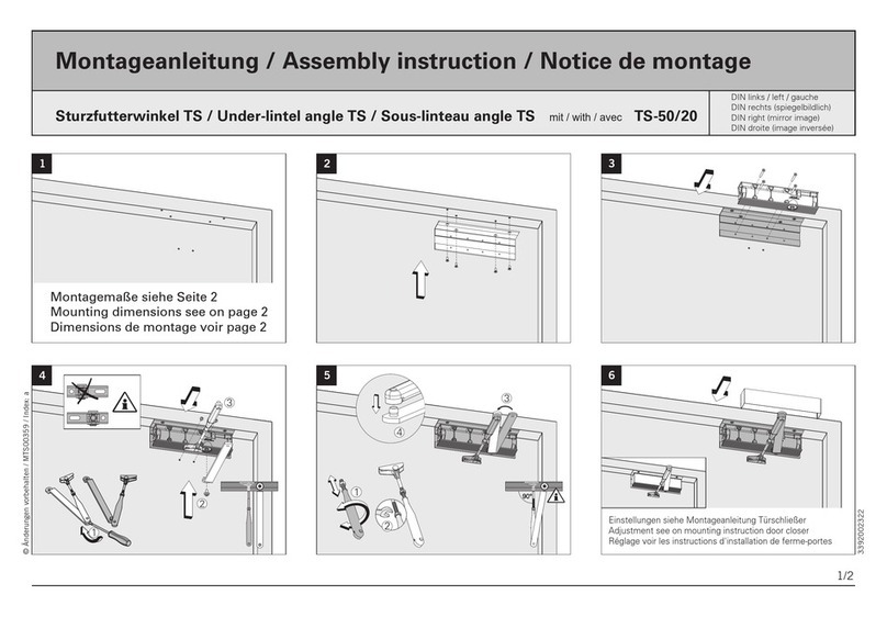 Eco TS-50 Assembly instruction