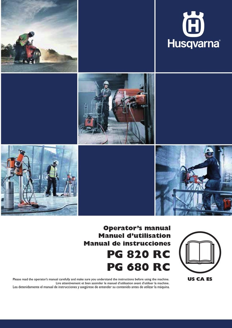 Husqvarna PG 680 RC User manual
