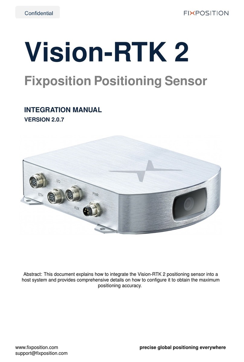 FixPosition Vision-RTK 2 Integration manual