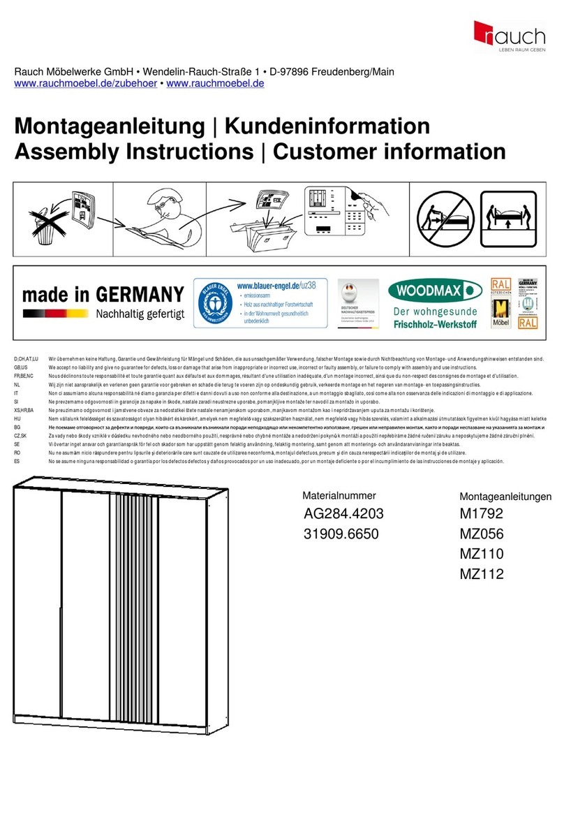 Rauch M1792 User manual