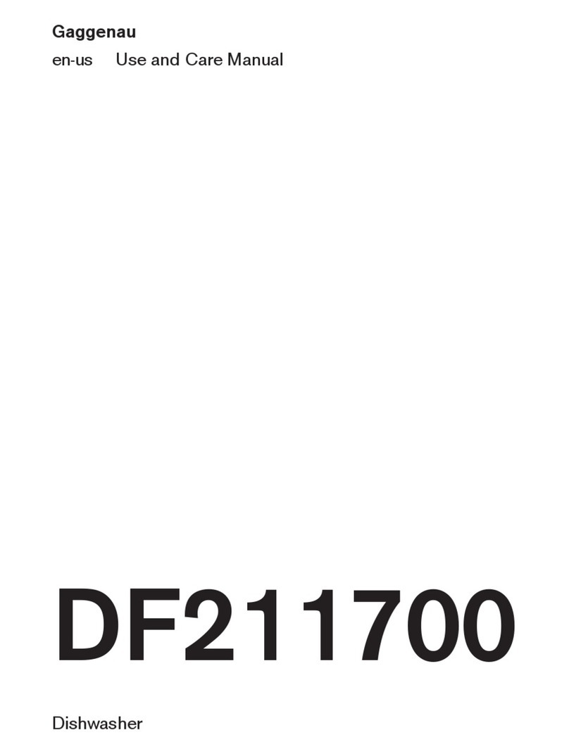 Gaggenau DF211700 User manual
