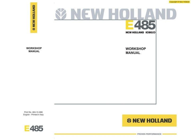 New Holland E485 Instruction manual