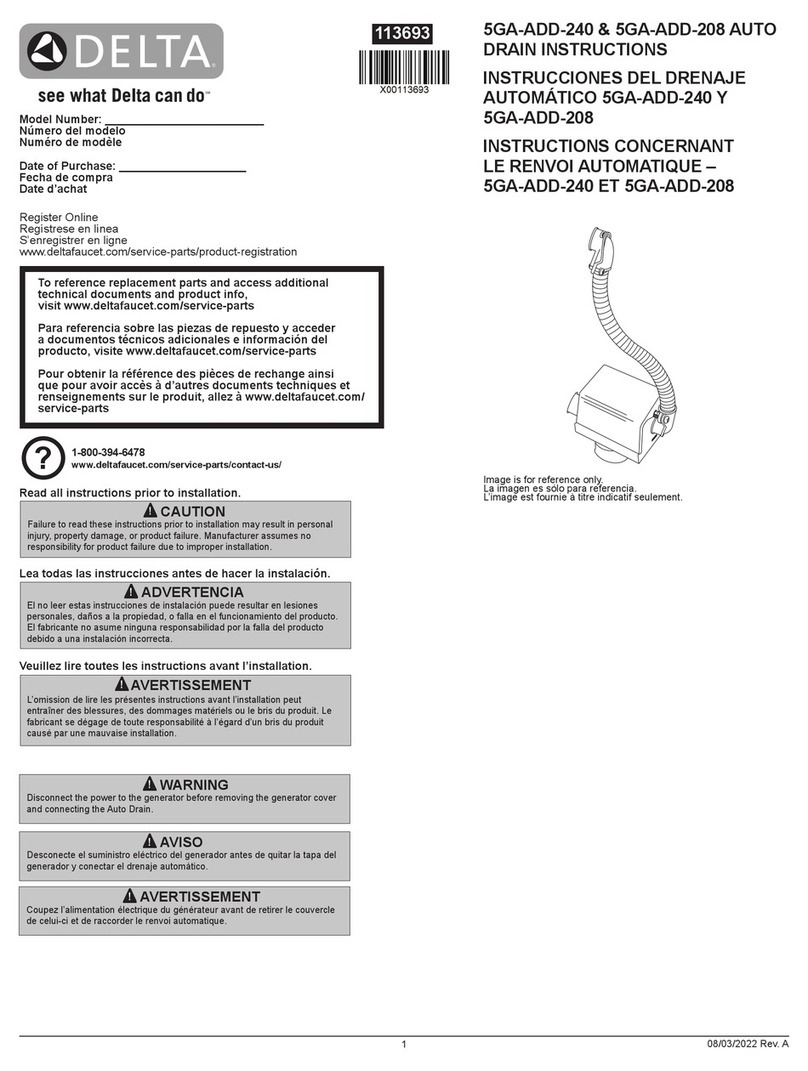 Delta 5GA-ADD-240 User manual