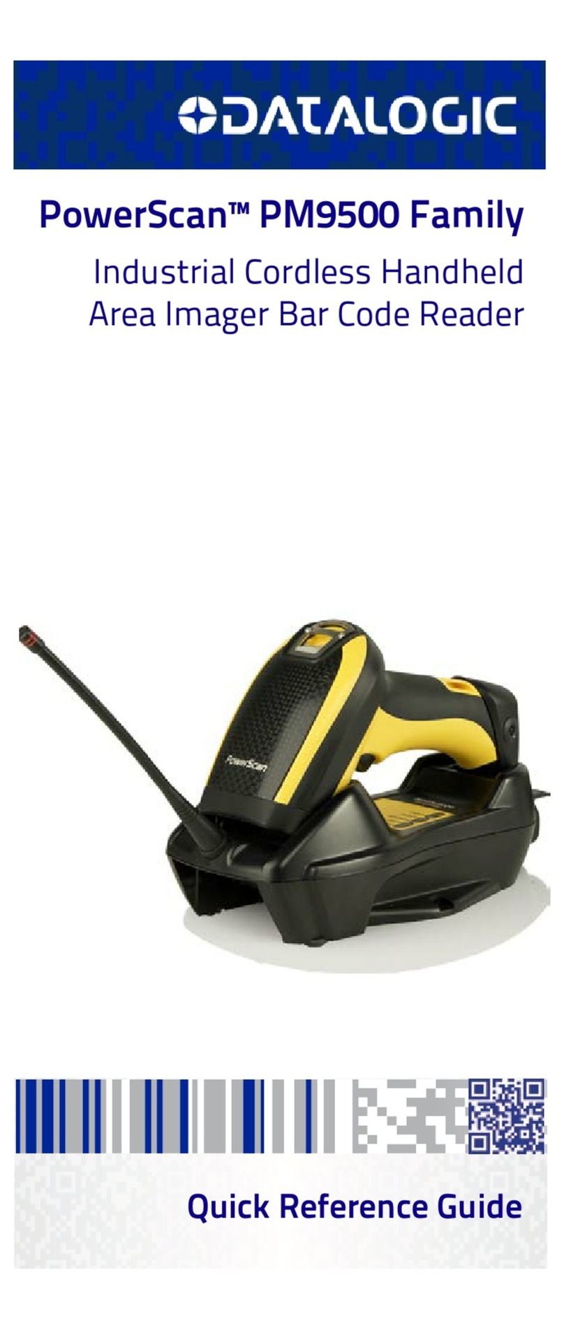 Datalogic PowerScan PM9500 User manual